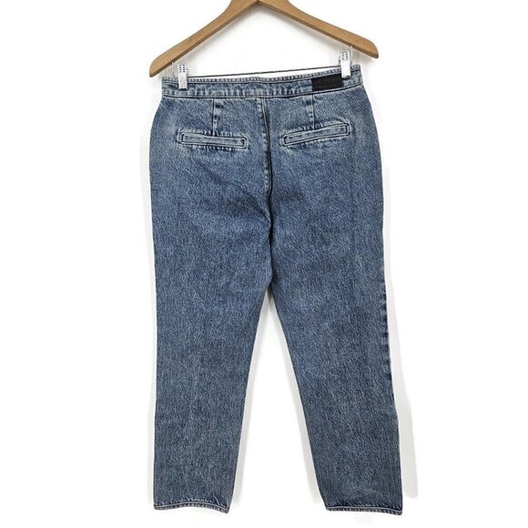New RtA Matisse Straight Leg Jeans Womens XS Blue Cropped High Waist - Picture 5 of 10